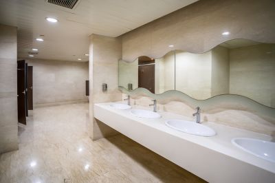 Remodeled Bathroom with Modern Fixtures